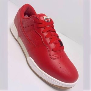 Men's Fila Original Fitness Red | White Sneakers NWT